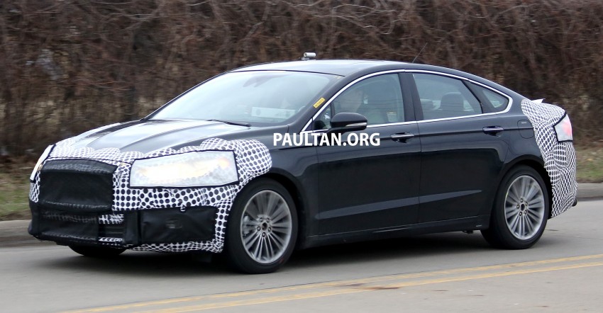 SPIED: CD391 Ford Mondeo (Fusion) facelift sighted 364471