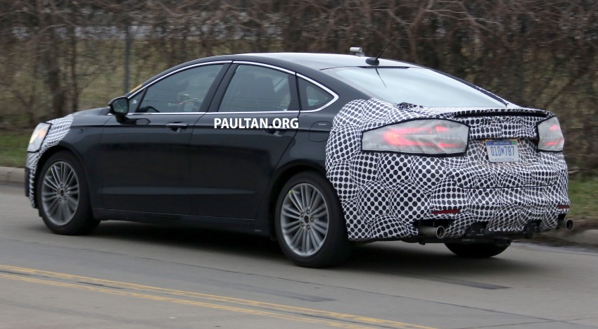 SPIED: CD391 Ford Mondeo (Fusion) facelift sighted 364476