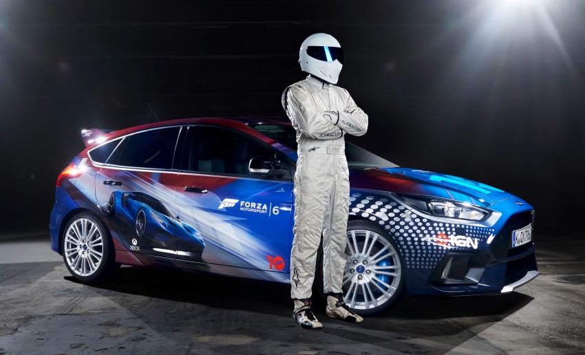 Forza Focus RS – Stig unveils gamer-customised car 364365