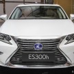 Lexus ES facelift launched in Malaysia – 3 variants