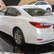 Lexus ES facelift launched in Malaysia – 3 variants