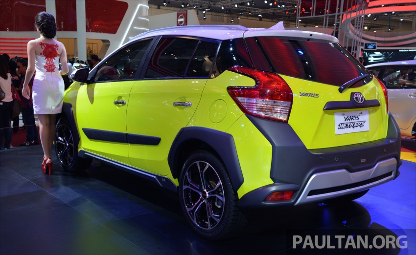 GIIAS 2015: Toyota Yaris Heykers Concept, SUV looks 369260