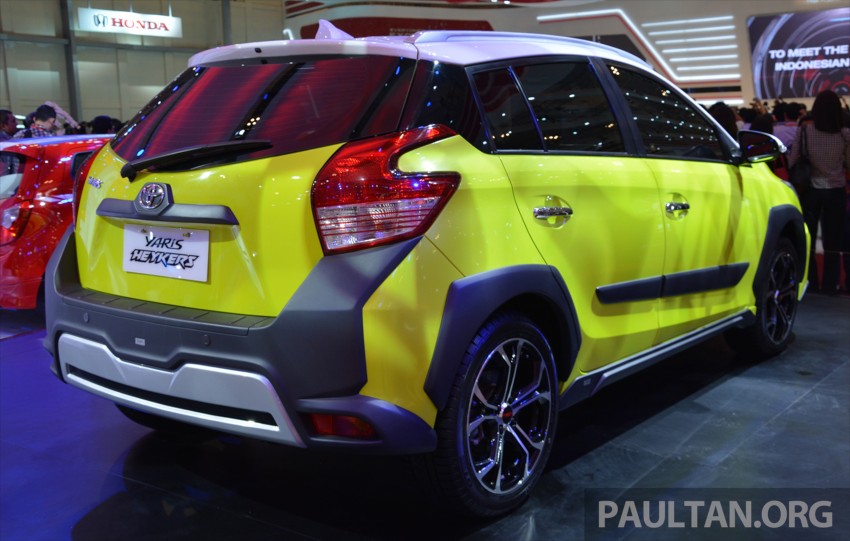 GIIAS 2015: Toyota Yaris Heykers Concept, SUV looks 369271