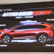 Honda BR-V – turbo and six airbags a possibility