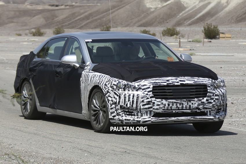 SPIED: Hyundai Equus to take the fight to the W222 371294