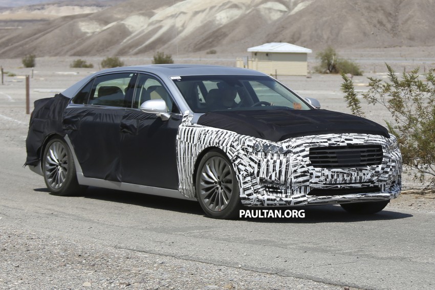 SPIED: Hyundai Equus to take the fight to the W222 371293