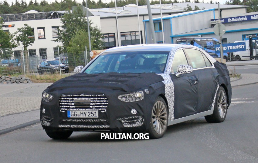 SPIED: Hyundai Equus to take the fight to the W222 371712