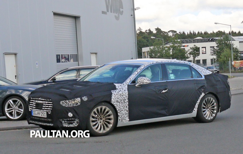 SPIED: Hyundai Equus to take the fight to the W222 371711