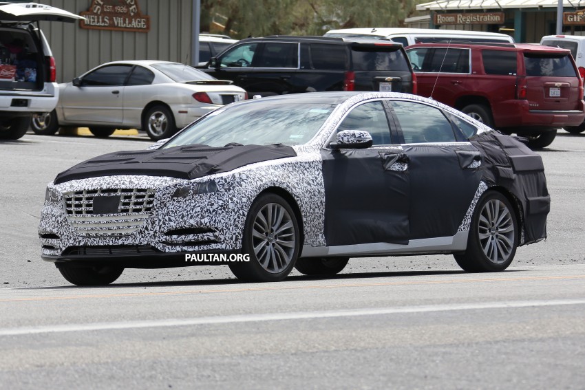 SPIED: Hyundai Genesis facelift to get twin-turbo V6? 393407