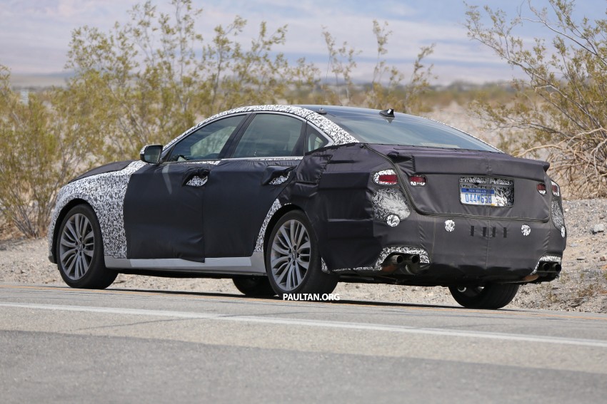 SPIED: Hyundai Genesis facelift to get twin-turbo V6? 393401