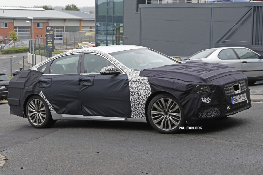 SPIED: Hyundai Genesis facelift to get twin-turbo V6? 368435
