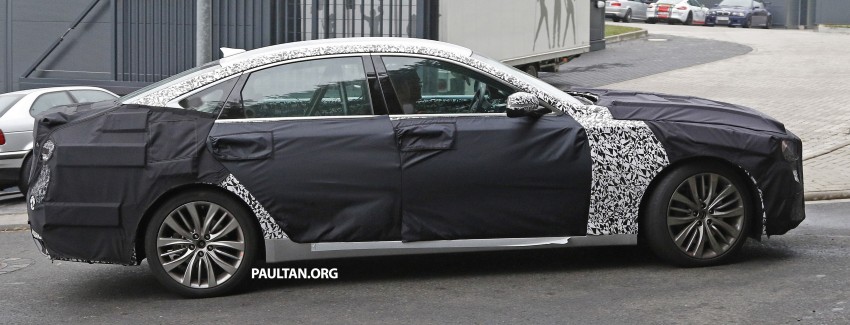 SPIED: Hyundai Genesis facelift to get twin-turbo V6? 368434