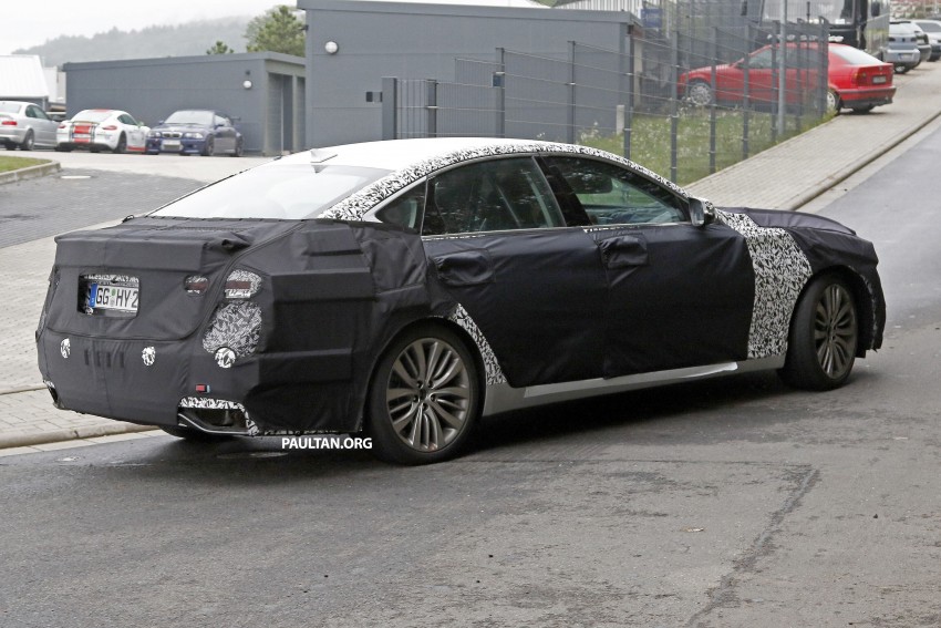 SPIED: Hyundai Genesis facelift to get twin-turbo V6? 368432