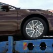 SPYSHOTS: Lexus ES facelift captured on trailer