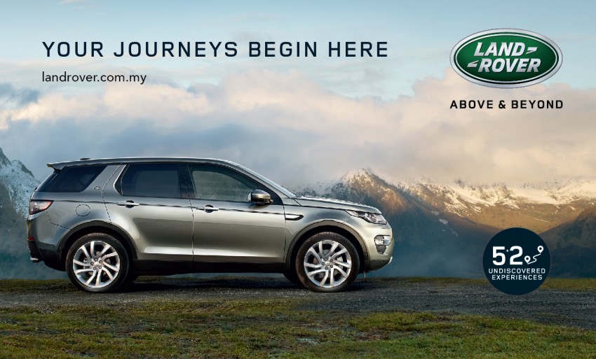 AD: Catch the all-new Land Rover Discovery Sport in action at the 1 Utama Shopping Centre this weekend! 369582