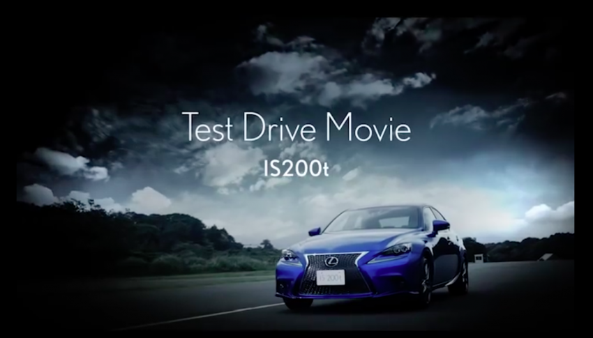 VIDEO: 2016 Lexus IS 200t in Japanese test drive 363552