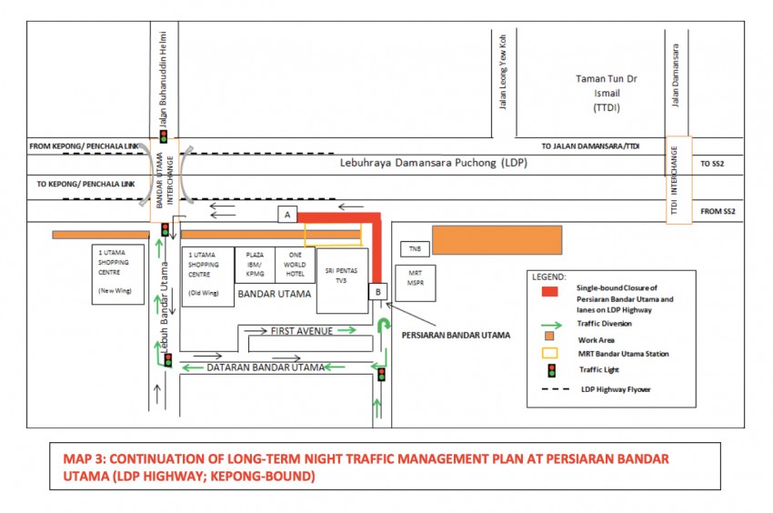 MRT: Road closures and traffic plans for August 2015 367162