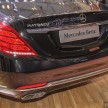 GIIAS 2015: Mercedes-Maybach S-Class S500 on show