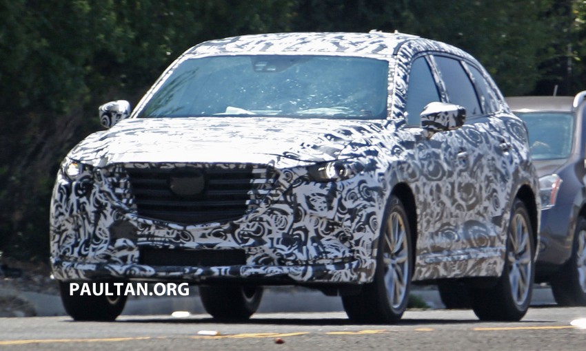 SPIED: Next-generation Mazda CX-9 spotted testing 367766