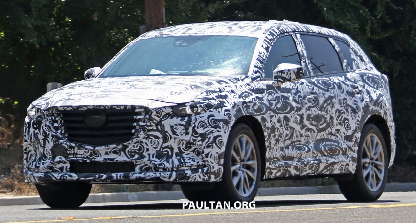 SPIED: Next-generation Mazda CX-9 spotted testing 367767
