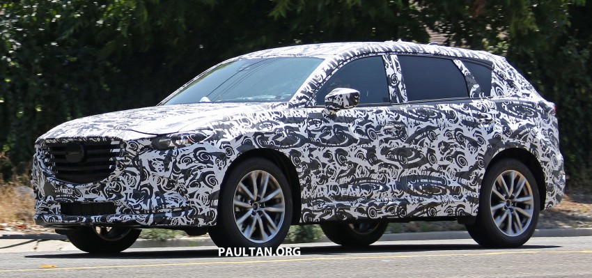 SPIED: Next-generation Mazda CX-9 spotted testing 367768