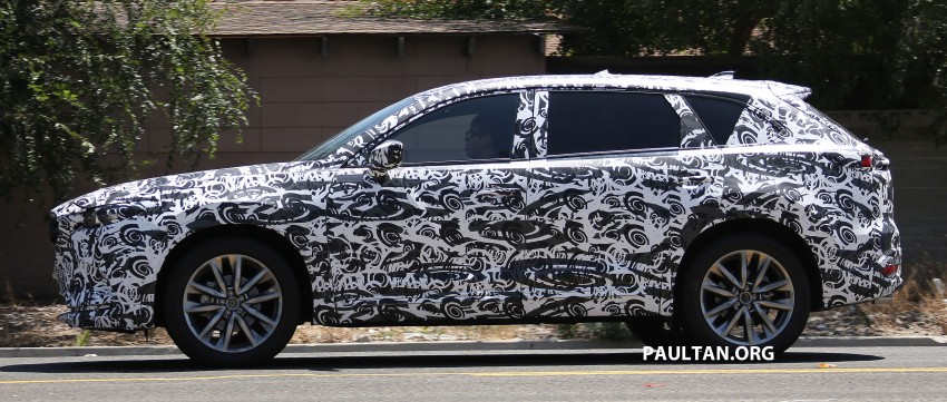 SPIED: Next-generation Mazda CX-9 spotted testing 367770