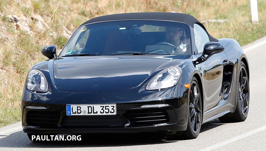 SPIED: 2016 Porsche Boxster facelift undisguised! Image #365162