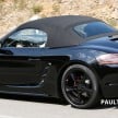 Porsche 718 Boxster initial specs revealed: two turbo flat-fours offered, 295 hp/350 Nm and 355 hp/400 Nm
