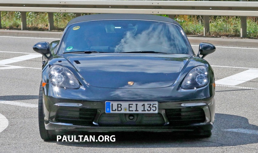 SPIED: 2016 Porsche Boxster facelift undisguised! Image #365172