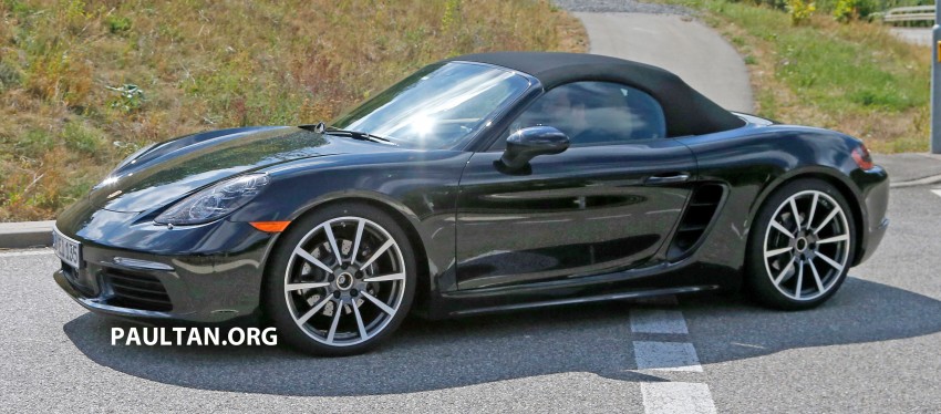 SPIED: 2016 Porsche Boxster facelift undisguised! Image #365177