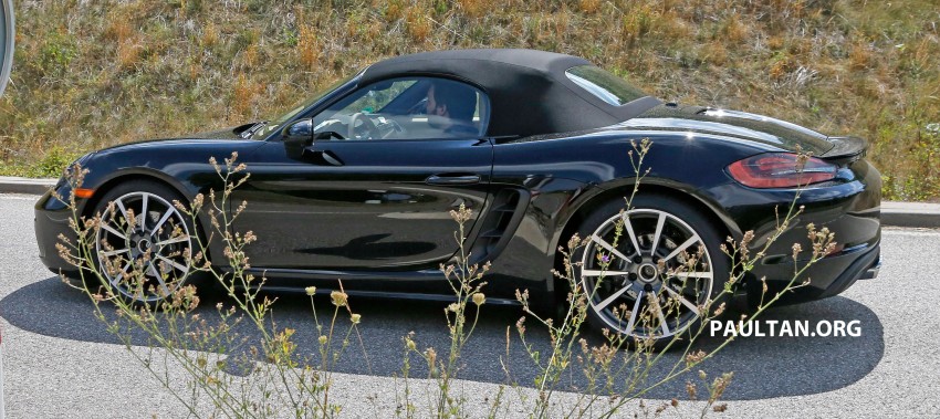 SPIED: 2016 Porsche Boxster facelift undisguised! Image #365179