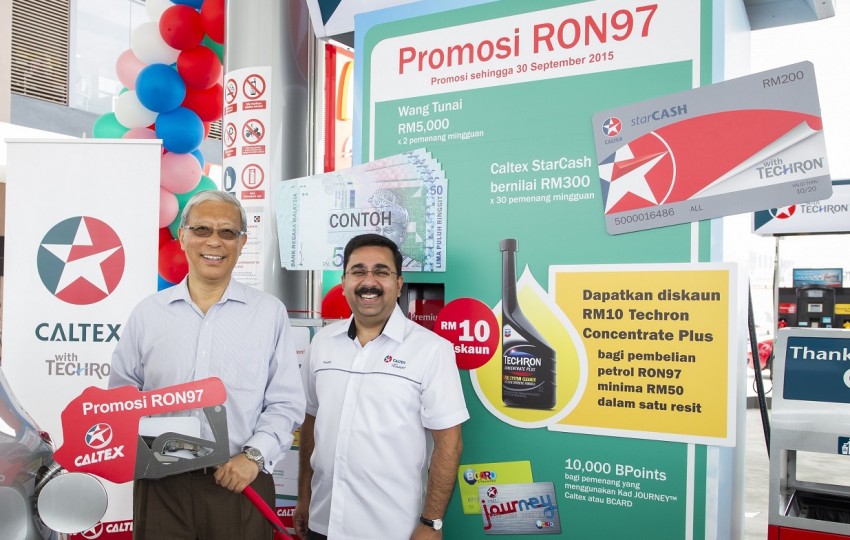 Caltex RON97 Promo, RM110k worth to be given away 370411
