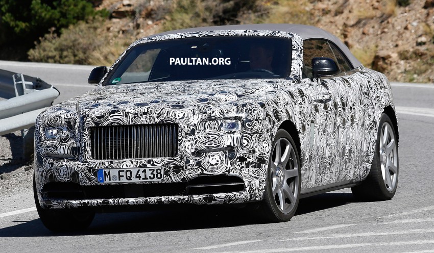 SPYSHOTS: Rolls-Royce Dawn, just around the corner 364102