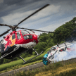 VIDEO: Felix Baumgartner chases 1,000 hp Toyota 86 in aerobatic helicopter – and there’s an MIG-21 too