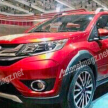 Honda BR-V sneak preview ahead of official launch