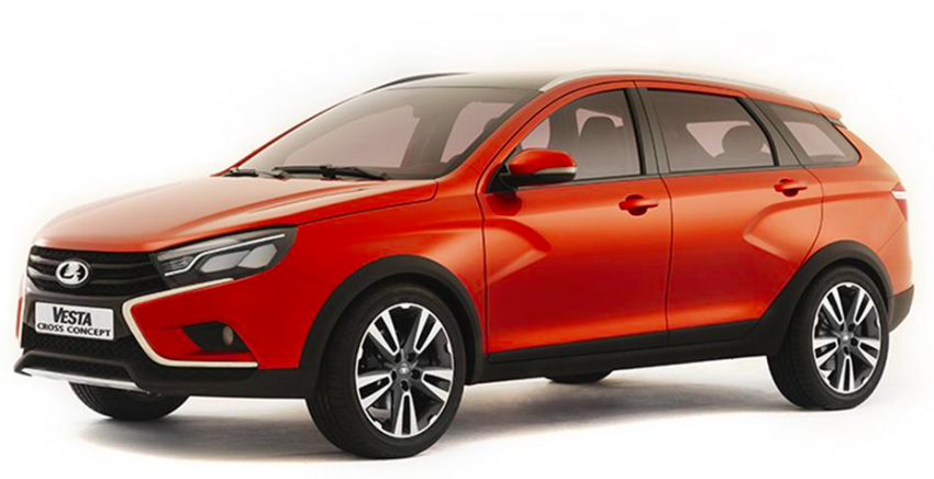 Lada Vesta Cross Concept unveiled at 2015 Moscow Off-Road Show – doesn’t it look totally amazing? 371995