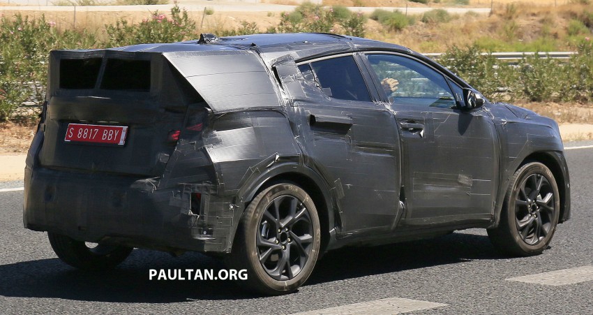SPYSHOTS: Toyota C-HR crossover spotted testing – new Honda HR-V rival really will look like the concept! 371962