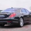 SPIED: W222 Mercedes-Benz S-Class facelift testing