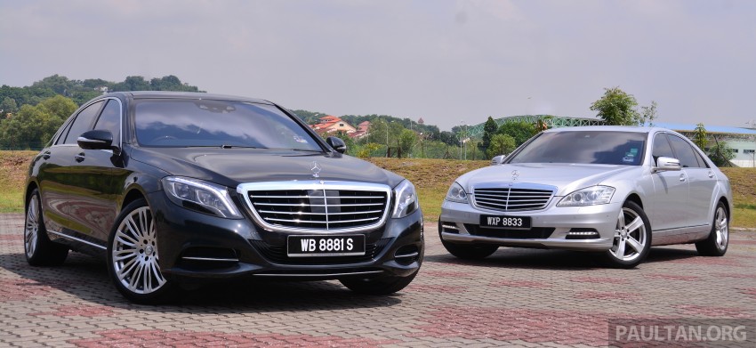 GALLERY: Mercedes-Benz S-Class – W222 vs W221 371805