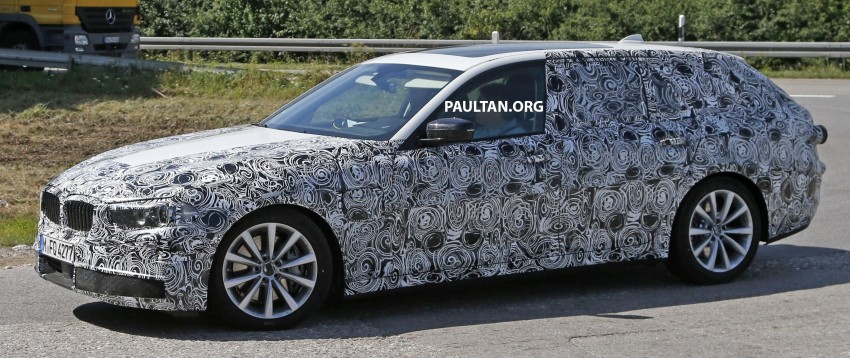 SPIED: G31 BMW 5 Series Touring captured testing 364462