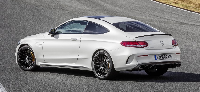 Mercedes-AMG C 63 Coupe debuts with up to 510 hp 369076