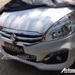 Suzuki Ertiga Facelift spied in Indonesia, GIIAS debut