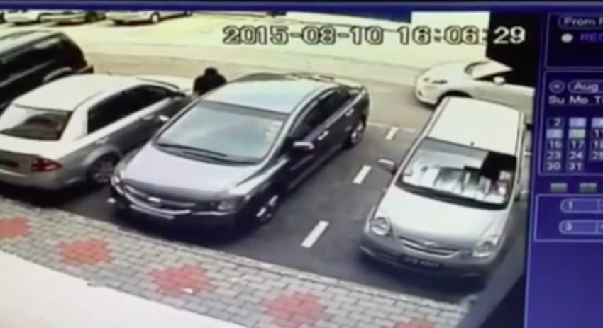 VIDEO: Honda Civic stolen in 10 seconds in Johor 366501