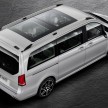 Mercedes-Benz V-Class AMG Line to debut in Frankfurt