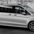 Mercedes-Benz V-Class AMG Line to debut in Frankfurt