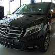GALLERY: Mercedes-Benz V-Class V220 CDI previewed, price to be confirmed soon