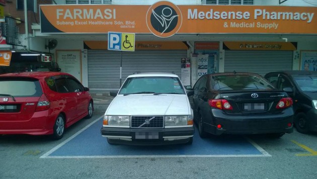 Ketua Menteri Pulau Pinang kesal dengan sikap pemandu yang salahguna ruang parkir untuk OKU