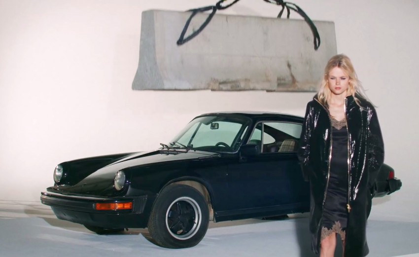 VIDEO: Vintage Porsche 911 SC destroyed by concrete slab in fashion company rag & bone’s ad, draws ire 365397