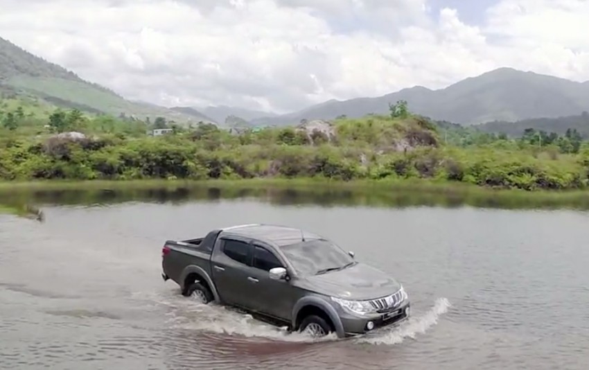 New Mitsubishi Triton goes on the Red Peak Adventure 365869