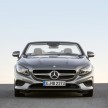 Mercedes-Benz S-Class Cabriolet officially revealed